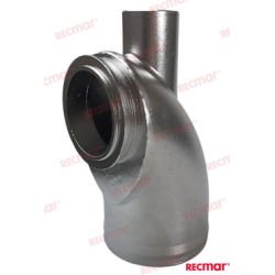 Codo de Escape Inox Yanmar