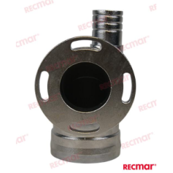 Codo de Escape Inox Yanmar