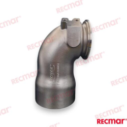 Codo de Escape Inox Yanmar